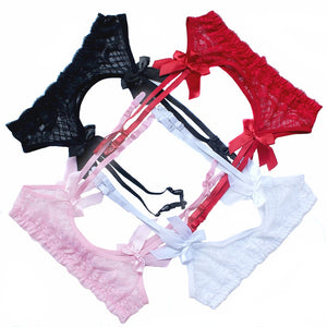 Romance Me Ribbon Lace Garter Belt